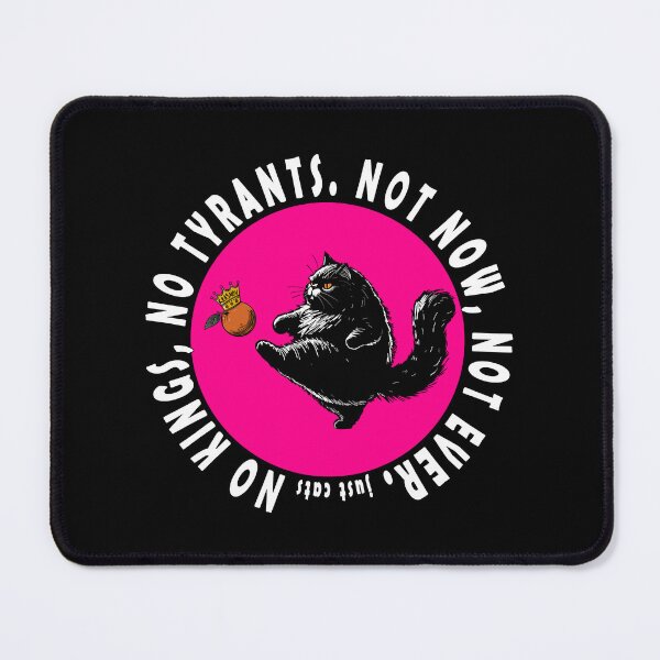 Item preview, No Kings, Just Cats designed and sold by KilkennyCat Art.