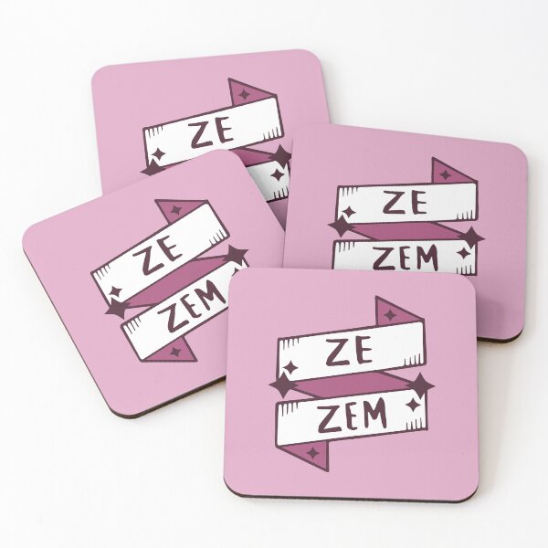 Item preview, Ze / Zem (Non-binary) in Purple / Lilac designed and sold by LaurenTowner.