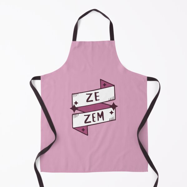 Item preview, Ze / Zem (Non-binary) in Purple / Lilac designed and sold by LaurenTowner.