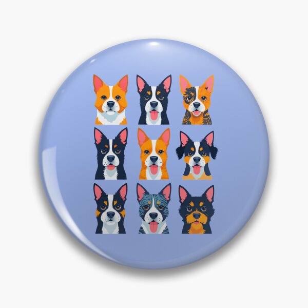 Item preview, Dogs Times Nine 6 designed and sold by DigitalandPhoto.