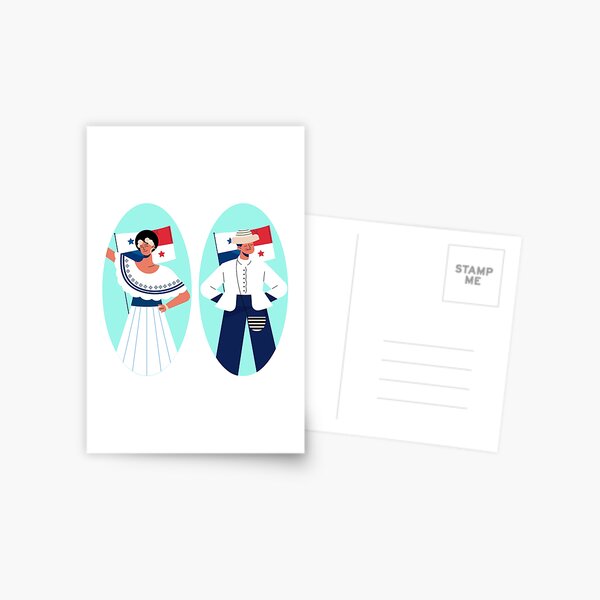 Item preview, Love my Panama characters designed and sold by DesignPMG.
