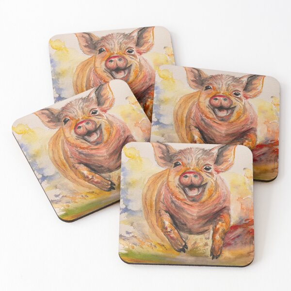 Item preview, Galloping Pig designed and sold by Ceri Jones.
