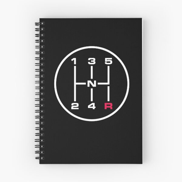 Item preview, 5 Speed Manual Transmission round minimal design - Manual Stick Gear Shift circle-shaped designed and sold by venomousvector.