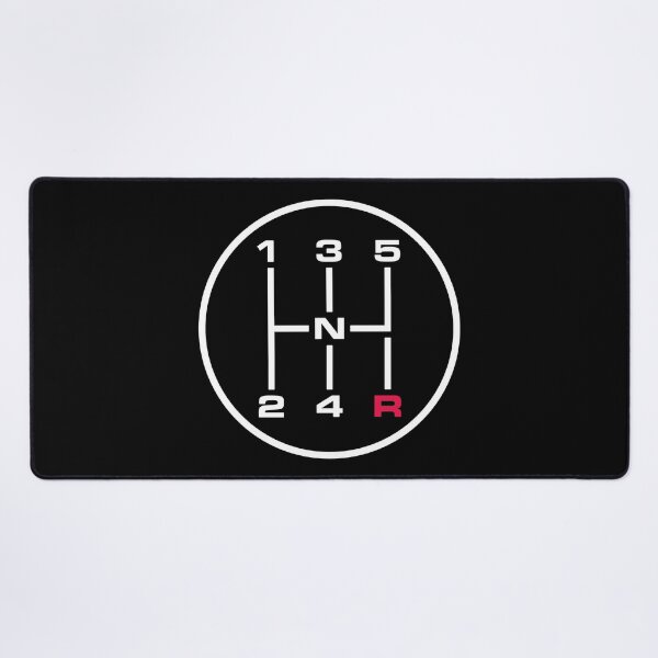 Item preview, 5 Speed Manual Transmission round minimal design - Manual Stick Gear Shift circle-shaped designed and sold by venomousvector.