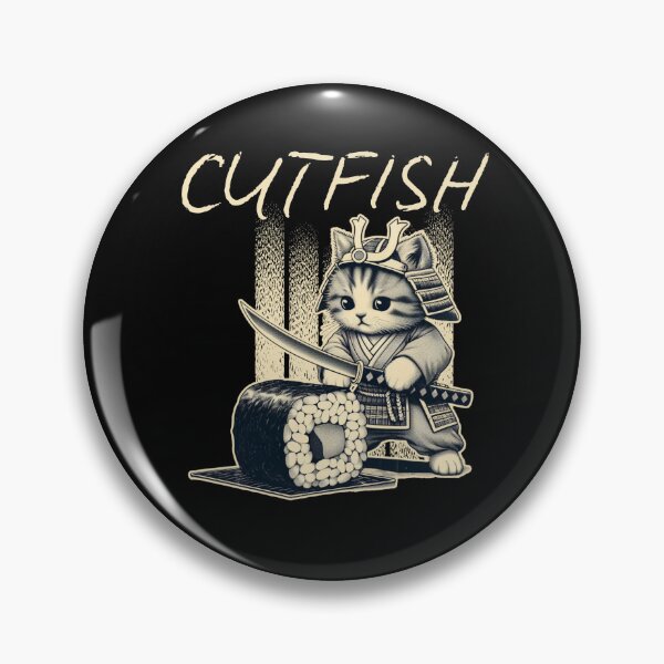 Item preview, Cat cuting fish food designed and sold by Peerless-Prime.