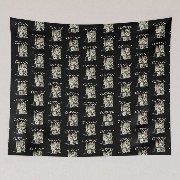 Item preview, Cat cuting fish food designed and sold by Peerless-Prime.