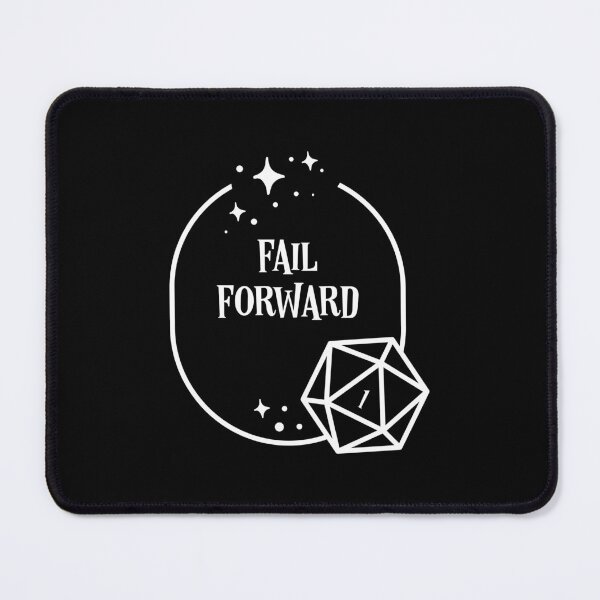 Item preview, Minimalist Critical Fail Fail Forward designed and sold by pixeptional.