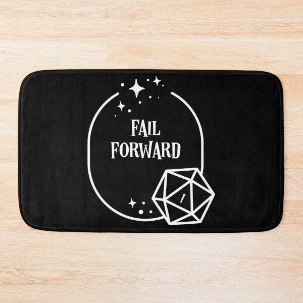 Item preview, Minimalist Critical Fail Fail Forward designed and sold by pixeptional.