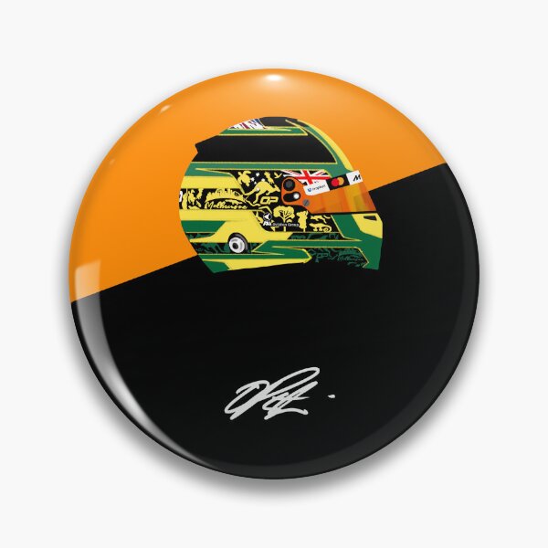 Item preview, Oscar piastri McLaren F1 australia GP 2025 helmet colors inspired  designed and sold by Pink Polar F1.