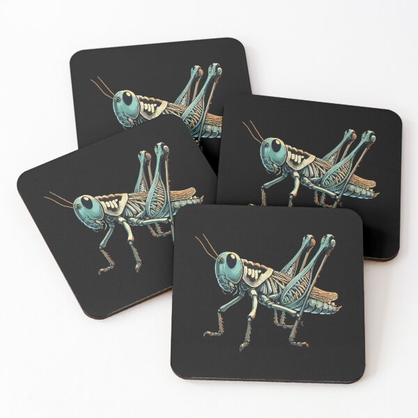 Item preview, X-ray Grasshopper Body Anatomy Radiography Skeleton designed and sold by Artistoos.