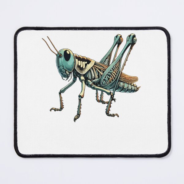 Item preview, X-ray Grasshopper Body Anatomy Radiography Skeleton designed and sold by Artistoos.