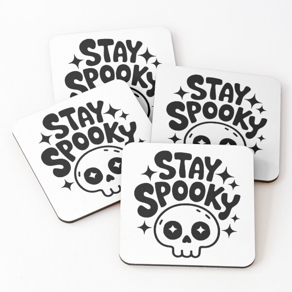 Item preview, Stay Spooky! Cute Skull Pun designed and sold by PMCreative.