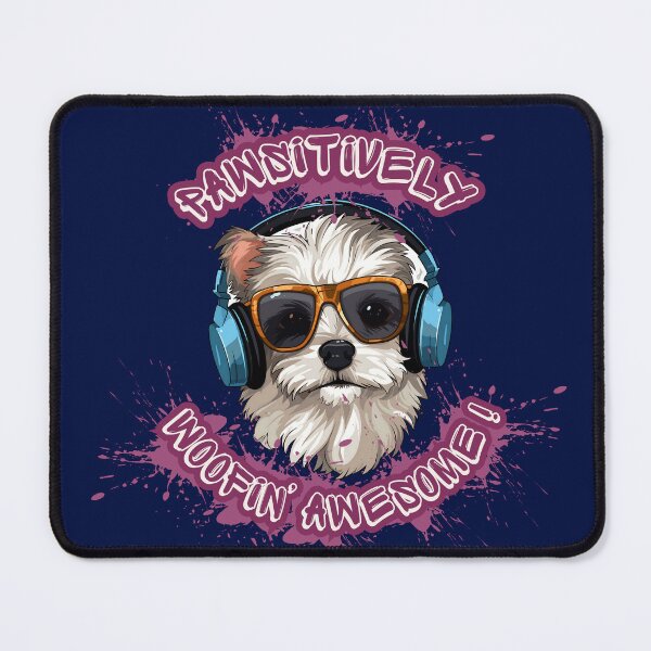 Item preview, Pawsitivly Woofin' Awesome! - Dog Lover Vibes! designed and sold by BeeG2024.