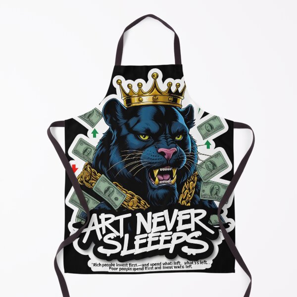 Item preview, High quality t-shirt with design art never sleeps | style 2 designed and sold by StudioNeon.