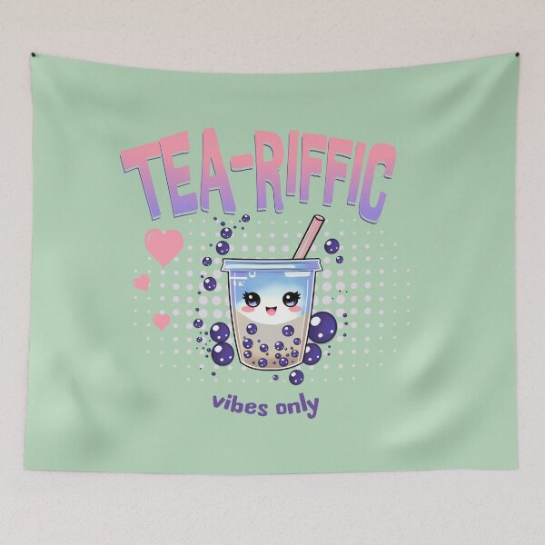 Item preview, Tea-Riffic Vibes designed and sold by BaffledSnout.