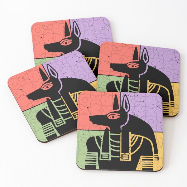 Item preview, Anubis Egyptian God Minimalist Art designed and sold by TuncGK.