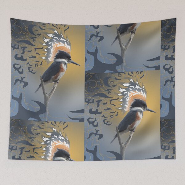 Item preview, Magical Kingfisher designed and sold by Robert Ball.