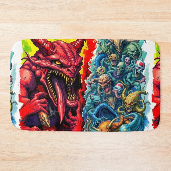 Item preview,  The Dark Castle of Satan with his minions in Hell a Hellscape cool design designed and sold by Vintage Designs +.