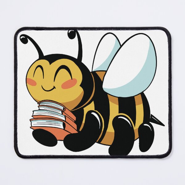 Item preview, Bumble Bee With Books  designed and sold by mermaids001.