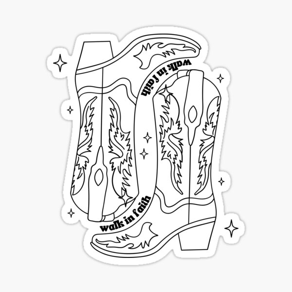 Item preview, Walk in Faith - black designed and sold by HappyLilPrints.