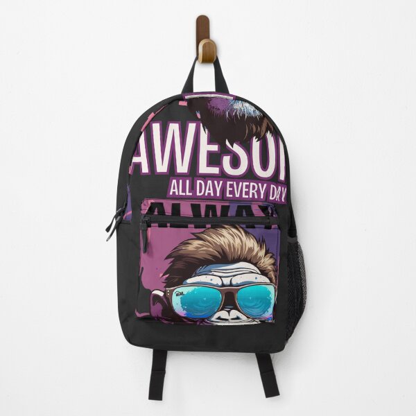 Item preview, Always Awesome, All day everyday - Monkey in Glasses designed and sold by BeeG2024.