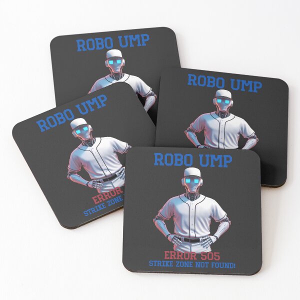 Item preview, Robo Ump, Error 505: Strike Zone Not Found! Funny Baseball AI Referee designed and sold by elynne9.