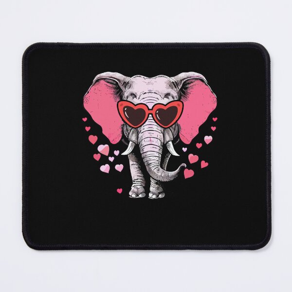 Item preview, Elephant Heart Glasses Zoologist Zookeeper Animal Lover designed and sold by Dressed For Duty.