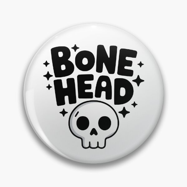 Item preview, Bone Head! Cute Skull designed and sold by PMCreative.