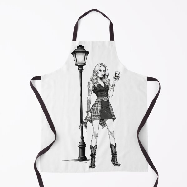 Item preview, Woman Standing By Lamppost  designed and sold by mermaids001.