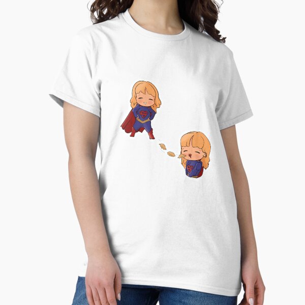 Item preview, Supergirl Chibi Sticker designed and sold by lurhelenart.