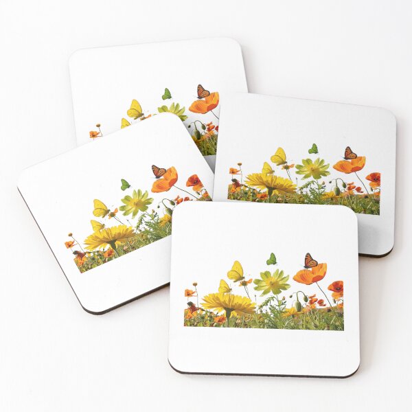 Item preview, Butterflies and flowers, butterflies, flowers, designed and sold by Hope-it-fits.