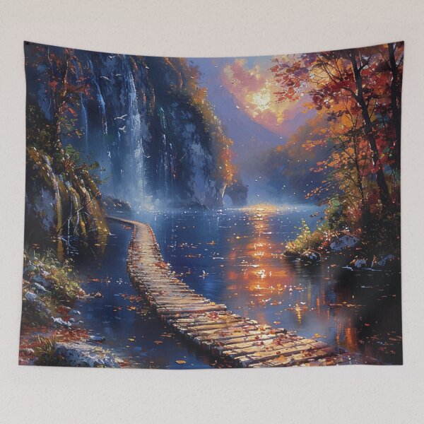 Item preview, Waterfall Path designed and sold by Dawn van Doorn.