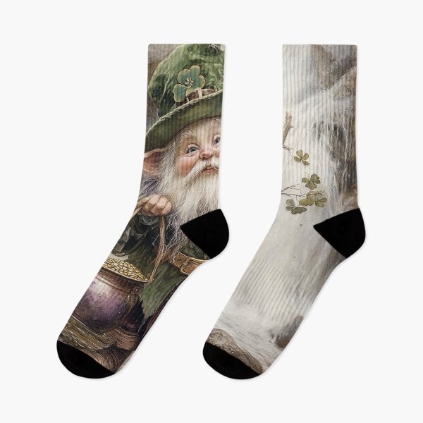 Item preview, Waterfall Wanderer: The Leprechaun's Trek with Golden Trove designed and sold by bloorose.