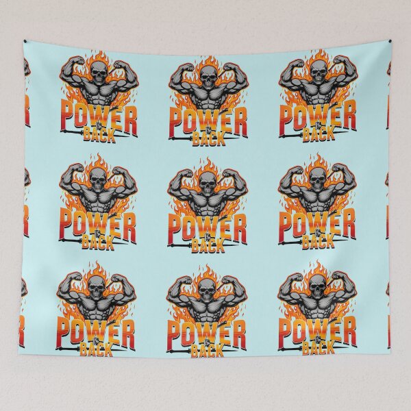 Item preview, Dynamic Skull Illustration Surrounded By Fiery Flames designed and sold by Aise06.