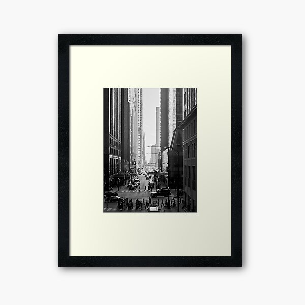 Vista previa del artículo con la obra «Chicago en movimiento», diseñado y vendido por shotbyarianat.