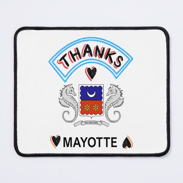 Item preview, Thank you Mayotte Rahachiri 976 designed and sold by FoxinhoSoumaila.