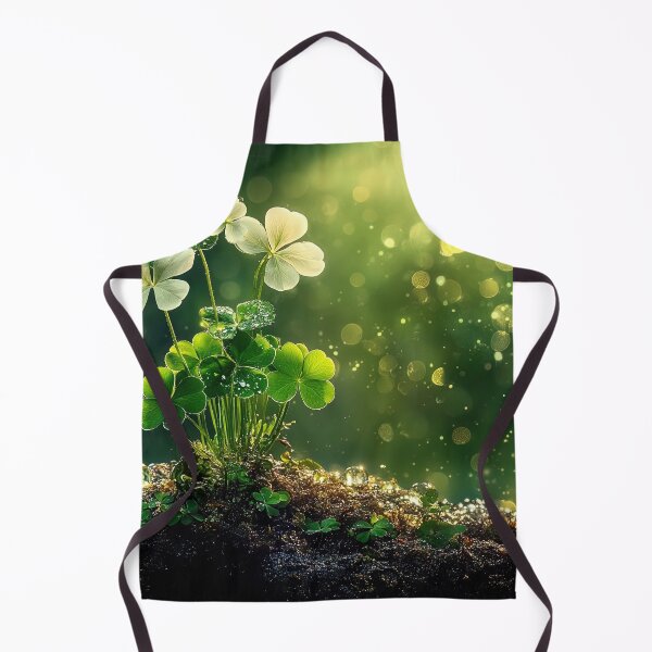 Item preview, Enchanted Clover: The Glimmering Dew and Whispers of Luck designed and sold by bloorose.