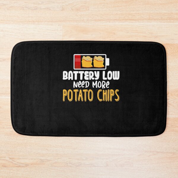 Item preview, Battery Low Need More Potato Chips Potato Day designed and sold by Dressed For  Duty.