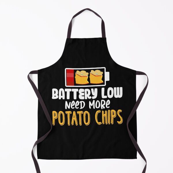 Item preview, Battery Low Need More Potato Chips Potato Day designed and sold by Dressed For Duty.