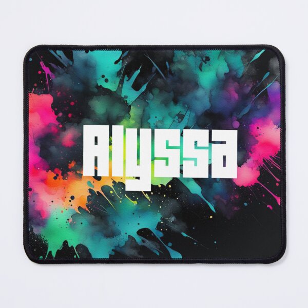 Item preview, Custom Neon Name Alyssa designed and sold by Gabriela McDaniel.