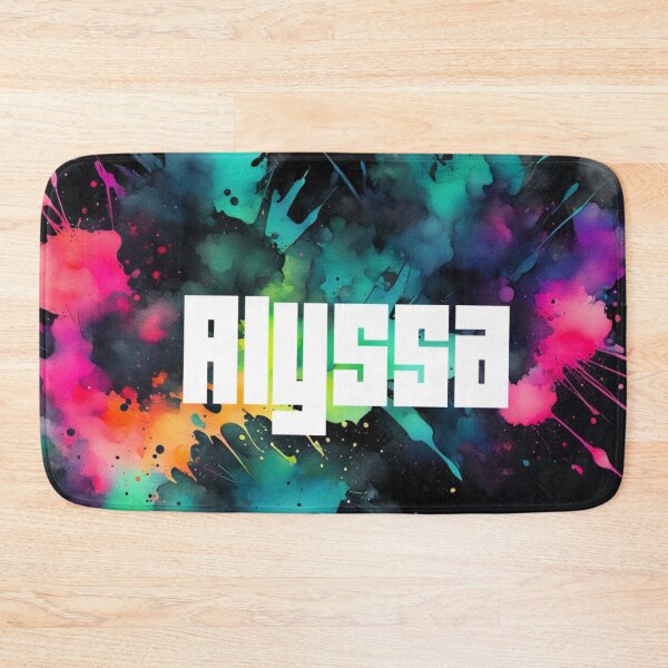Item preview, Custom Neon Name Alyssa designed and sold by Gabriela McDaniel.