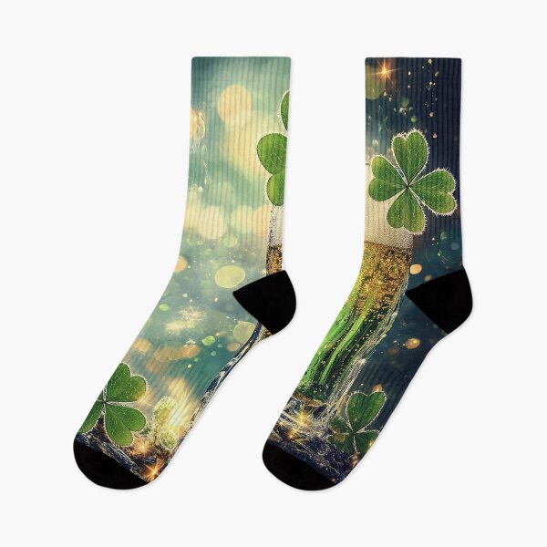 Item preview, Emerald Brew: The Shamrock's Toast in Glimmering Light designed and sold by bloorose.