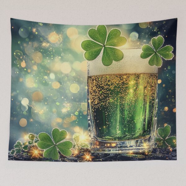 Item preview, Emerald Brew: The Shamrock's Toast in Glimmering Light designed and sold by bloorose.