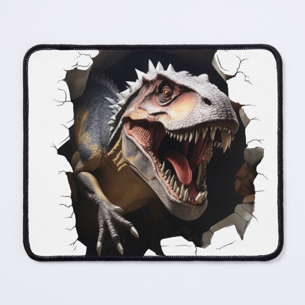 Item preview, Dinosaur Coming Through Wall designed and sold by mermaids001.