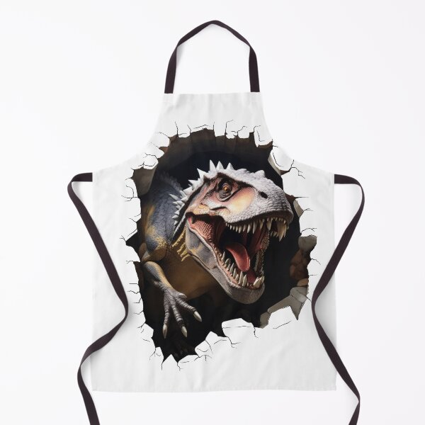 Item preview, Dinosaur Coming Through Wall designed and sold by mermaids001.