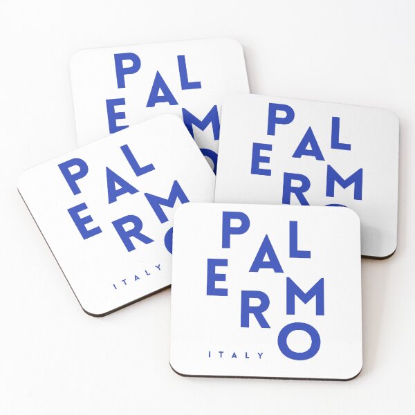 Item preview, Palermo Italy Blue Letter Design Travel Gift designed and sold by JeSuisAgnes.