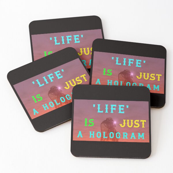 Item preview, Life Is Just A Hologram Mug designed and sold by AlienAlmanac.