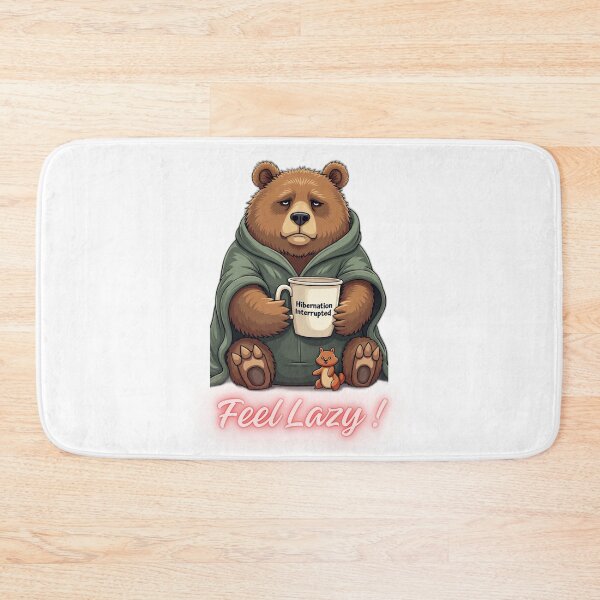 Item preview, Bearly Awake – Grumpy Bear Coffee designed and sold by VibeVault12.