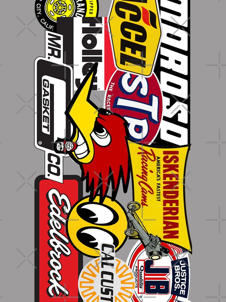 Speed Shop Aftermarket Stickers iPhone Case