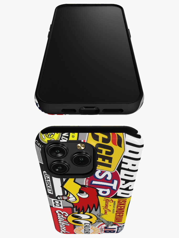 Speed Shop Aftermarket Stickers iPhone Case